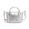 Minicube PU woven leather Handbags Model B1767