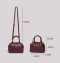 Minicube PU woven leather Handbags Model B1890