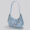 Minicube Flower Print Baguette Bags