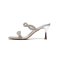 MICCO Braided Rhinestone Heels Sandals Model 2289-238