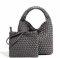 Minicube PU leather Woven Bag Model B1682