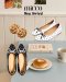 Micco Polka Dot Lambskin Flats A730-1