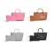 Minicube PU woven leather Handbags Model B1736-1