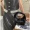 Minicube Geniune Leather Versatile Handbags Shoulder Crossbody bags Model 3328