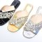 MICCO Cystals Slide Sandals Model 6088-2