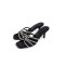 MICCO Rhinestone Braided Heels Sandals Open toe Model 6009-5