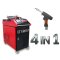 เครื่องเชื่อมไฟเบอร์เลเซอร์ 4 in 1