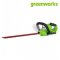Greenworks เครื่องเล็มพุ่มไม้ ขนาด 24V พร้อมแบตเตอรี่และแท่นชาร์จ