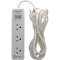 ปลั๊กไฟ Anitech H233 ยาว 3 เมตร มอก.แท้ ปลั๊กพ่วง ปลั๊กราง 3 ช่อง