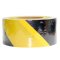 TIGER เทปกั้นเขต ขนาด 70 mm. ยาว 500 m. สีเหลือง/ดำ