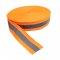 KYOWA แถบผ้าสะท้อนแสง(หนา) ขนาด 2"x100m. สีส้มคาดเทา