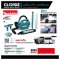 MAKITA เครื่องเป่า-ดูดไร้สาย 12 โวลต์ ถุงผ้าเก็บฝุ่น 500 มล. รุ่น CL121DZ แรงดันลมสูงสุด 4.6 KPA ปรับความเร็วได้ 3 ระดับ ไม่รวมแบตเตอรี่-แท่นชาร์จ (มากีต้า)