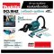 MAKITA เครื่องเป่า-ดูดไร้สาย 18 โวลต์ ถุงผ้าเก็บฝุ่น 500 มล. รุ่น DCL184Z แรงดันลมสูงสุด 5.4 KPA ปรับความเร็วได้ 3 ระดับ ไม่รวมแบตเตอรี่-แท่นชาร์จ (มากีต้า)