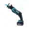 MAKITA เลื่อยชักไร้สาย 18 โวลต์ รุ่น DJR185RFE ความยาวช่วงชัก 1/2 นิ้ว รวมแบตเตอรี่-แท่นชาร์จ (มากีต้า)