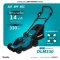 MAKITA รถเข็นตัดหญ้าไร้สาย 18 โวลต์ ความกว้างในการตัด 330 มม. รุ่น DLM330SF กำลังไฟ 450 วัตต์ ถังเก็บหญ้า 30 ลิตร รวมแบตเตอรี่-แท่นชาร์จ (มากีต้า)