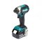 MAKITA สว่านอิมแพคไร้สาย 18 โวลต์ รุ่น DTD153RFE ก้านหกเหลี่ยม 1/4 นิ้ว ความเร็วรอบตัวเปล่า 0 - 3,400 รอบ/นาที รวมแบตเตอรี่-แท่นชาร์จ (มากีต้า)