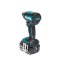 MAKITA สว่านอิมแพคไร้สาย 18 โวลต์ รุ่น DTD153RFE ก้านหกเหลี่ยม 1/4 นิ้ว ความเร็วรอบตัวเปล่า 0 - 3,400 รอบ/นาที รวมแบตเตอรี่-แท่นชาร์จ (มากีต้า)