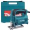 MAKITA เลื่อยจิ๊กซอว์ปรับรอบแบบเตะ B-TYPE กำลังไฟ 450 วัตต์ รุ่น 4329 ความยาวช่วงชัก 18 มม. (11/16 นิ้ว) ความเร็วช่วงชัก 500 - 3,100 จังหวะ/นาที มีระบบกำจัดฝุ่น ฉนวน 2 ชั้น (มากีต้า)