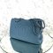 MP-10525 Used Chanel Shoulder Bag Caviar Blue Shw