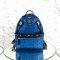 MP-10516 New Mcm Backpack Small Blue/Black Shw