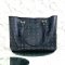 MP-10384 Used MCM Shopping bag w/poc black shw