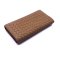 New Bottega Continental Wallet in Caramel Intreciato RHW