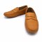 Used TOD'S Moccasin Shoes 6.5" in Mustard Leather