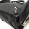 New Balenciaga Papier A6 in Black Leather SHW