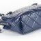 Used Chanel Shoulder Bag in Navy Patent SHW