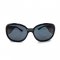 Used Chanel Sunglasses in Black/Black Lens