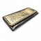 Used Prada Long Wallet in Gold Leather SHW