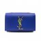New YSL Kate Mini Bag in Royal Blue Caviar GHW