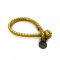 New Bottega Bracelet M" in Gold Leather RHW