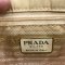 Used Prada Vintage Belt Bag in Beige Nylon GHW