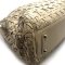 Used Christian Dior Lady 12" Tote In Beige Leather SHW