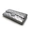 Used Chanel Long Wallet in Silver Lambskin SHW