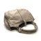 Used Burberry Leather Hand Bag in Pale Grey Leather GHW 