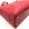 Used Christian Dior Lady 12" in Red Leather SHW