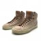 Used Bally Men's Sneakers High Top 41" in Nude Leather