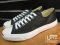 รองเท้า Converse Jack Purcell Leather Ox - Black [121006662BK]  (หนังสีดำ)