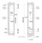 Concealed Hinge with Hydraulic GU Matt Black