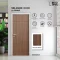 Melamine Door - Nirvana Brown