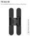 Concealed Hinge TECTUS TE340 3D FR by SIMONSWERK