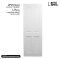 ประตู UPVC Louver L9 (เกล็ดระบายอากาศ)