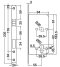 HAFELE Mortise Lock Premium Harmony - Flush DIN