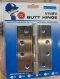 BUTT Hinge Stainless SUS304 4"x3"x2 mm.