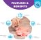 Nina Ottosson Dog Interactive Toy - ของเล่นฝึกทักษะสุนัข รุ่น Puppy Tornado