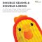Outward Hound Invincibles Chicky Plush XS