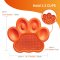 PetDreamhouse - 2in1 Slow Paw & Pad จานอาหารและแผ่นเลียน้องหมา สีส้ม