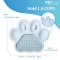 PetDreamhouse - 2in1 Slow Paw & Pad จานอาหารและแผ่นเลียน้องหมา สีเบบี้บลู